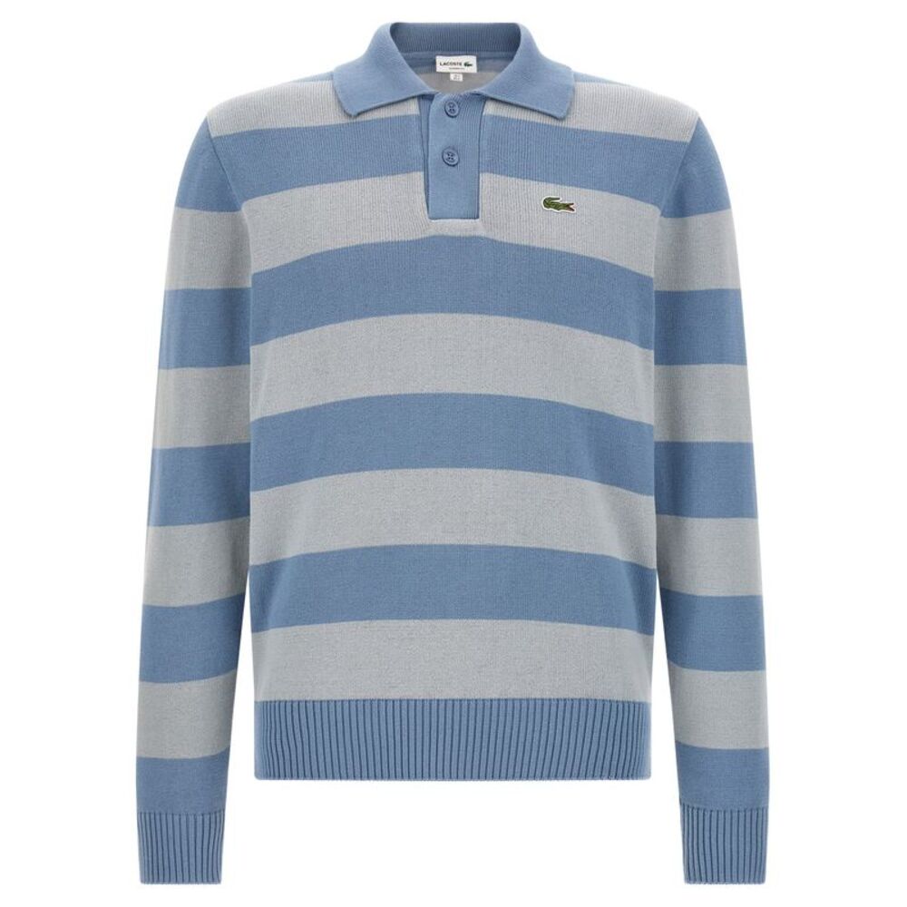 Lacoste Blue Cotton Polo Men's Shirt